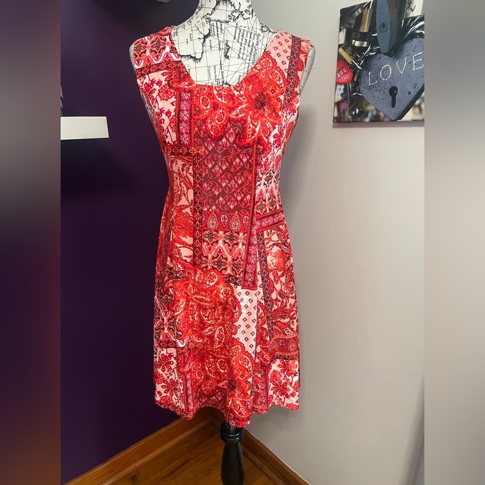 Connected Apparel Sleeveless Summer/Fall Dress NWT